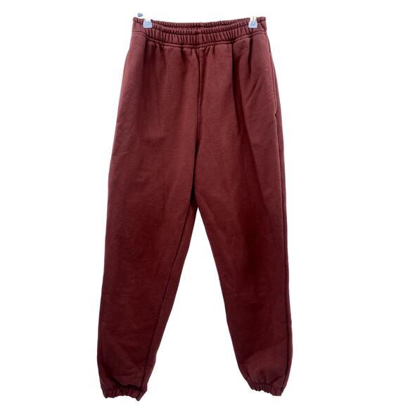 The Odder Side Maroon Jogger Sweatpants S/M - Picture 1 of 3